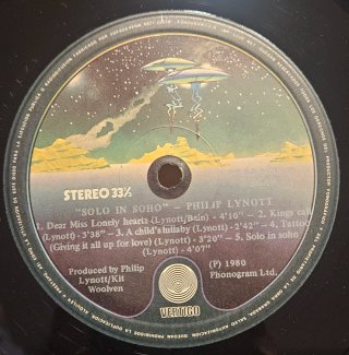 Vinilo Philip Lynott Solo in Soho