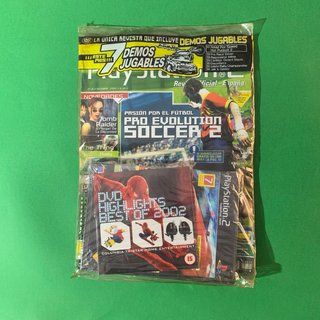 Revista Playstation 2 + Demo Sellada + Dvd 2002