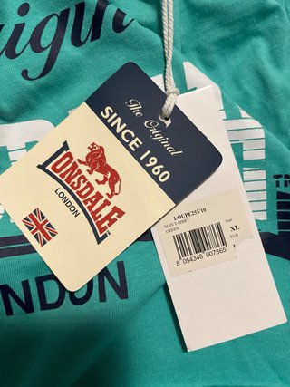 Maglietta Lonsdale Original London Verde