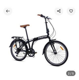 Bici plegable Moma aluminio Shimano