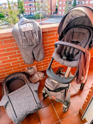 Cochecito Stokke Xplory + capazo
