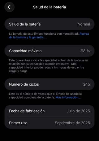 iPhone 17 Pro Max 256GB Gris Titanio