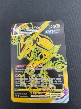 Carta Pokémon Rayquaza VMAX TG29/TG80