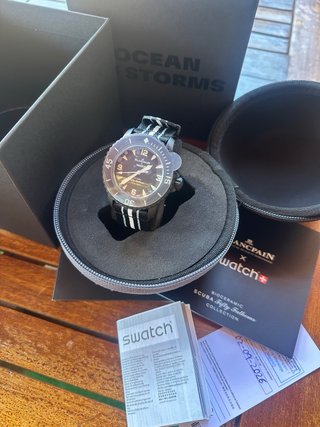 09/26 Swatch X Blancpain Ocean of Storms