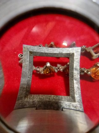 Pulsera Plata Ámbar Báltico