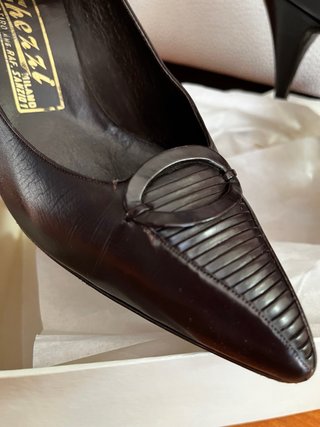 Scarpe Ghezzi Vera Pelle Tacco a Spillo Eleganti