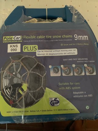 Cadenas Nieve 9mm Pole Car KNS 090