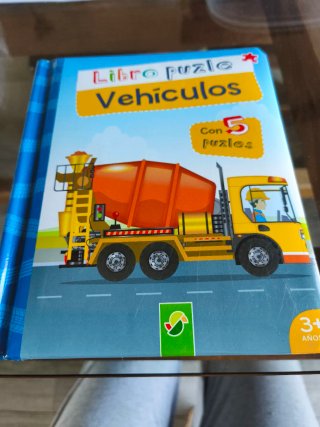 Libro de Puzzles de Vehículos
