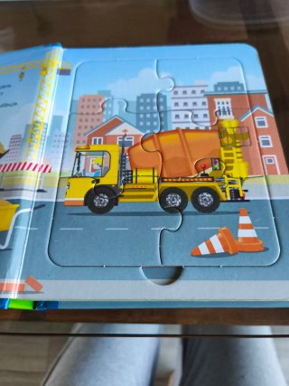 Libro de Puzzles de Vehículos