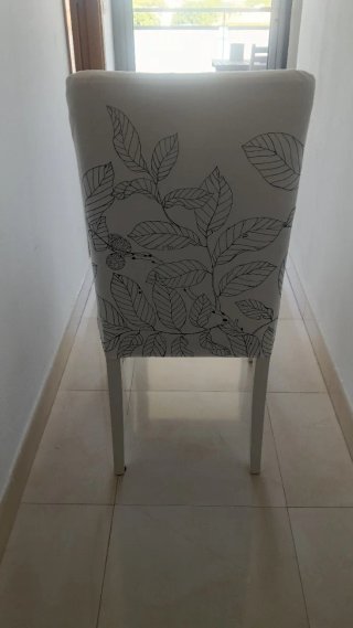 4 Sillas Comedor de Ikea Tapizadas Diseño Floral