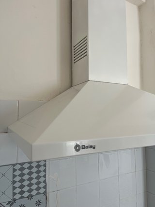 Campana extractora Balay piramidal blanca 90 cm