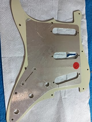 Golpeador Fender Stratocaster Menta
