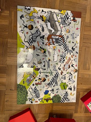 Puzzle Rompecabezas y Libro Animales “Veo veo”