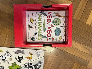 Puzzle Rompecabezas y Libro Animales “Veo veo”
