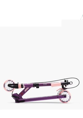 Patinete scooter Oxelo morado 6-9 años con freno