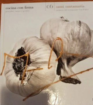 Colección libros cocina con firma