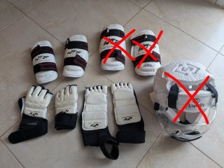 Protecciones Taekwondo WTF