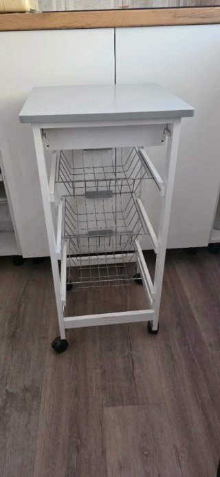 Carrito verdulero cocina 3 cestas