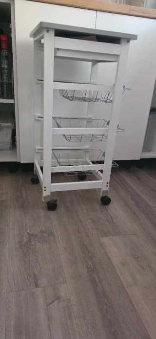 Carrito verdulero cocina 3 cestas