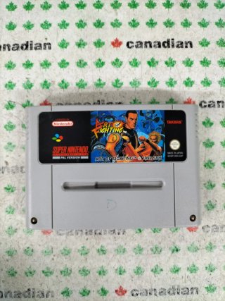 Art of Fighting Super Nintendo PAL