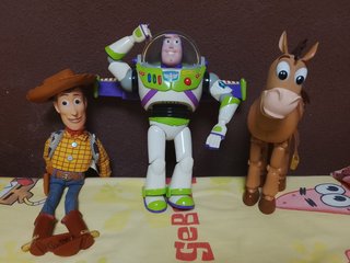 Muñecos Toy Story Woody, Buzz y Toro