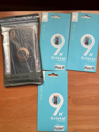 Cover protettiva in vetro temperato per iPhone