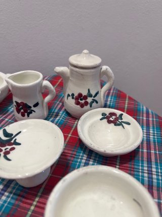 Vajillas miniatura antiguas