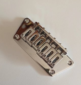Puente Hardtail Guitarra trapezoide