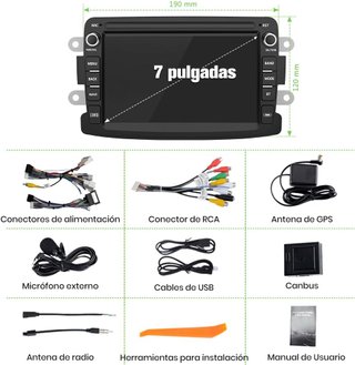 AWESAFE Radio Android 15 2+64 GB Renault Dacia
