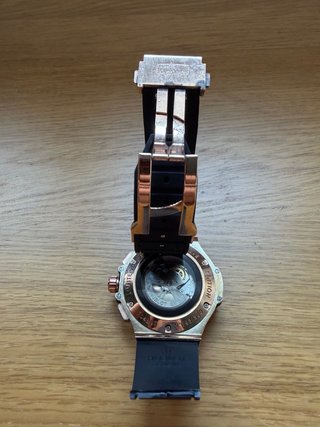 Reloj Hublot Automático Dorado y Negro