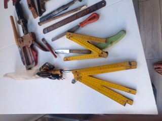 Lote herramientas antiguas