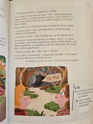 Libro lecturas 4° primaria