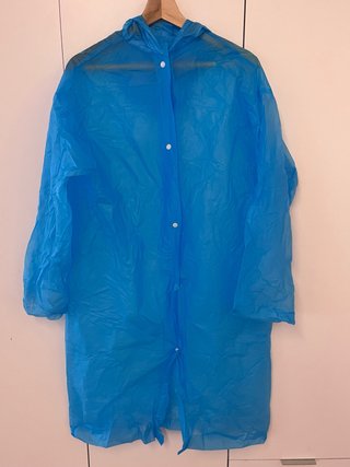Pareja Chubasqueros Azules Talla Única