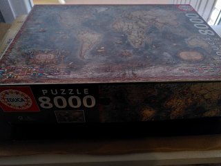 Puzzle Educa Mapa Mundo 8000 Piezas