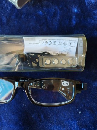 Gafas lectura LED +2.50 nuevas