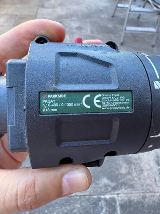 Cabezal taladro Parkside PKGA1 0-400/0-1350 rpm