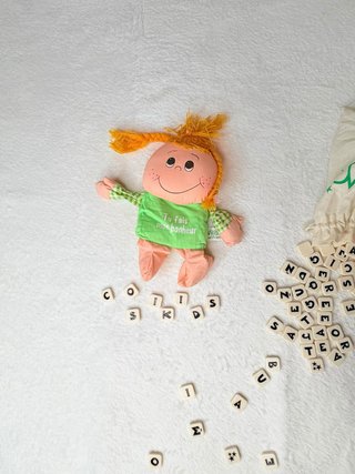 4 Peluches Franceses con Mensajes Divertidos
