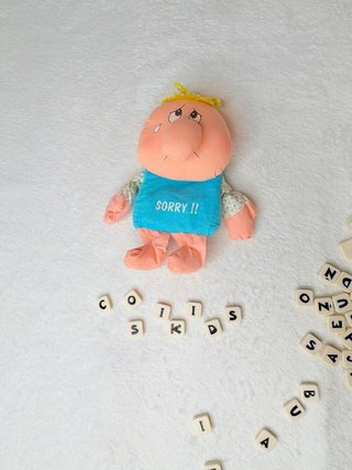 4 Peluches Franceses con Mensajes Divertidos