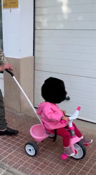 Triciclo Smoby Rosa