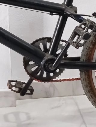 Bicicleta BMX Negra
