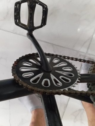 Bicicleta BMX Negra