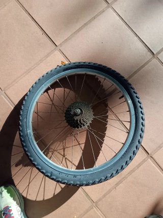 Ruedas de bicicleta 20 pulgadas completas