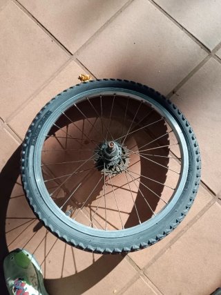 Ruedas de bicicleta 20 pulgadas completas