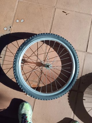 Ruedas de bicicleta 20 pulgadas completas