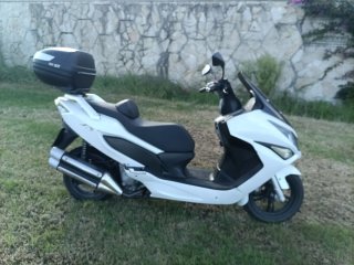 Daelim S3 125Fi Blanca