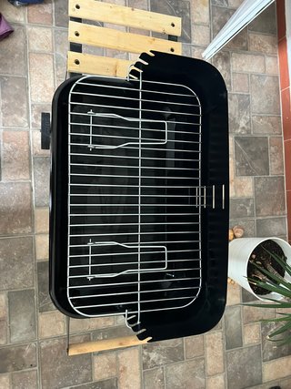 Barbacoa Carbón Usada 1 Vez