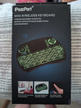 Mini Teclado Touchpad Inalámbrico Retroalimentado
