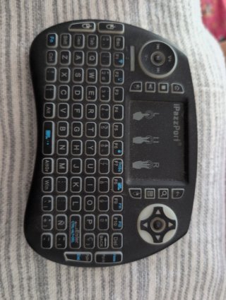 Mini Teclado Touchpad Inalámbrico Retroalimentado