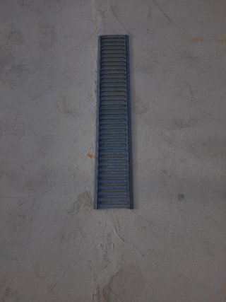 Tapa de rejilla 18cm x 1m
