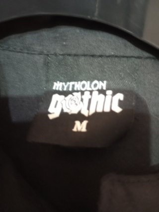 Camisa Viscardi Mytholon Algodón Ligero Negra